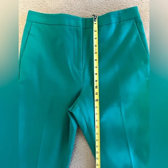 Nwot Ann Taylor green slim fit pants - Picture 3 of 10